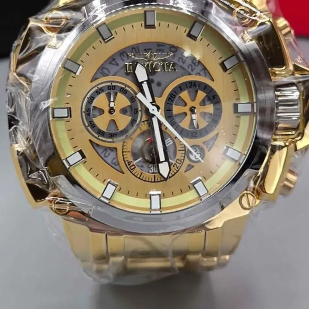 Invicta Coalition Forces Behemoth Men's Watch - 60mm. Gold
